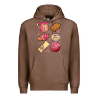 Chestnut mexican pan dulce Premium Hoodie - MaliasSmallBusiness