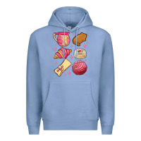 Colony Blue mexican pan dulce Premium Hoodie - MaliasSmallBusiness