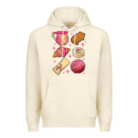 Sandshell mexican pan dulce Premium Hoodie - MaliasSmallBusiness