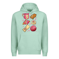 Seafoam mexican pan dulce Premium Hoodie - MaliasSmallBusiness