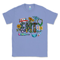 Colony Blue emt Classic Tee - CowhideDigitalArt