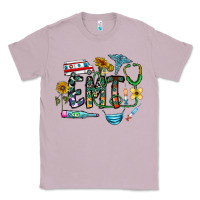 Lilac emt Classic Tee - CowhideDigitalArt