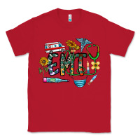 Red emt Classic Tee - CowhideDigitalArt