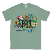 Sage emt Classic Tee - CowhideDigitalArt