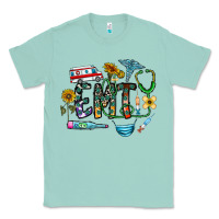 Seafoam emt Classic Tee - CowhideDigitalArt