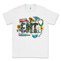 White emt Classic Tee - CowhideDigitalArt