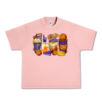 Salmon basketball coffee cups Urban Heavy Tee - Zillion Design Studio
