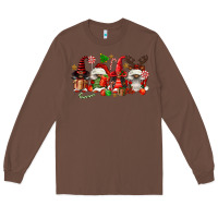 Chestnut christmas afro gnomies Long Sleeve Tee - FaDigitalArtStudio