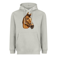 Moon Dust horse Heavyweight Hoodie - BarkalooDesign