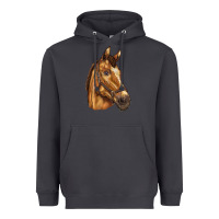Smoke horse Heavyweight Hoodie - BarkalooDesign