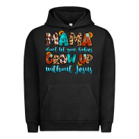 Pigment Black mama dont let your babies grow up without jesus Urban Hoodie - Artiststas