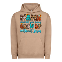 Pigment Burro mama dont let your babies grow up without jesus Urban Hoodie - Artiststas