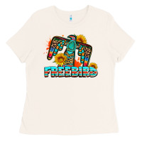 Bone freebird thunderbird Ladies Tee - AdoDesignShop