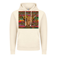 Vintage Artic serape leopard turquoise sunflowers cow Vintage Hoodie - RanaPortraitStore