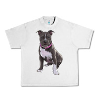 Lunar Rock pitbull Urban Heavy Tee - RanaPortraitStore