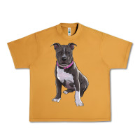 Peanut Butter pitbull Urban Heavy Tee - RanaPortraitStore