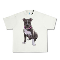 Pistachio pitbull Urban Heavy Tee - RanaPortraitStore