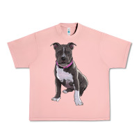 Salmon pitbull Urban Heavy Tee - RanaPortraitStore