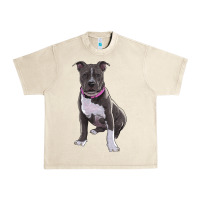 Sandshell pitbull Urban Heavy Tee - RanaPortraitStore