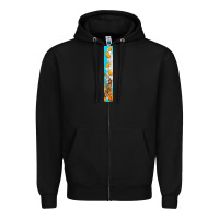 Black butterfly fall Zipper Hoodie - BundleAndBundleShop