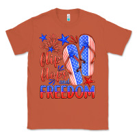 Copper flip flops and freedom Classic Tee - HRA Design Shop
