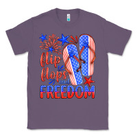 Lavender flip flops and freedom Classic Tee - HRA Design Shop