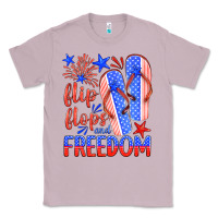 Lilac flip flops and freedom Classic Tee - HRA Design Shop