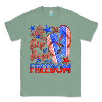 Sage flip flops and freedom Classic Tee - HRA Design Shop