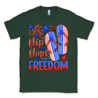 Sports Green flip flops and freedom Classic Tee - HRA Design Shop