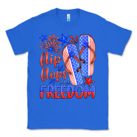True Royal flip flops and freedom Classic Tee - HRA Design Shop