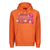 Carrot nobody fights alone Premium Hoodie - MaliasSmallBusiness