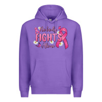 Purple nobody fights alone Premium Hoodie - MaliasSmallBusiness