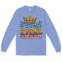 Colony Blue usa sweet and sassy Long Sleeve Tee - HRA Design Shop