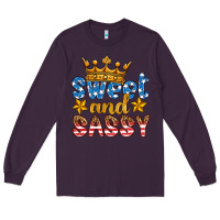 Usa Sweet And Sassy Long Sleeve Tee | Teevron