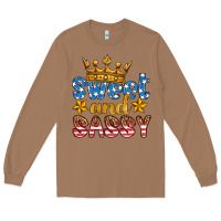 Toasted Coconut usa sweet and sassy Long Sleeve Tee - HRA Design Shop