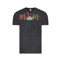 Vintage Black mom flamingo Vintage Tee - BarkalooDesign