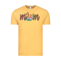 Vintage Mustard mom flamingo Vintage Tee - BarkalooDesign