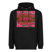 Black floral leopard mama tumbler Heavyweight Hoodie - BarkalooDesign