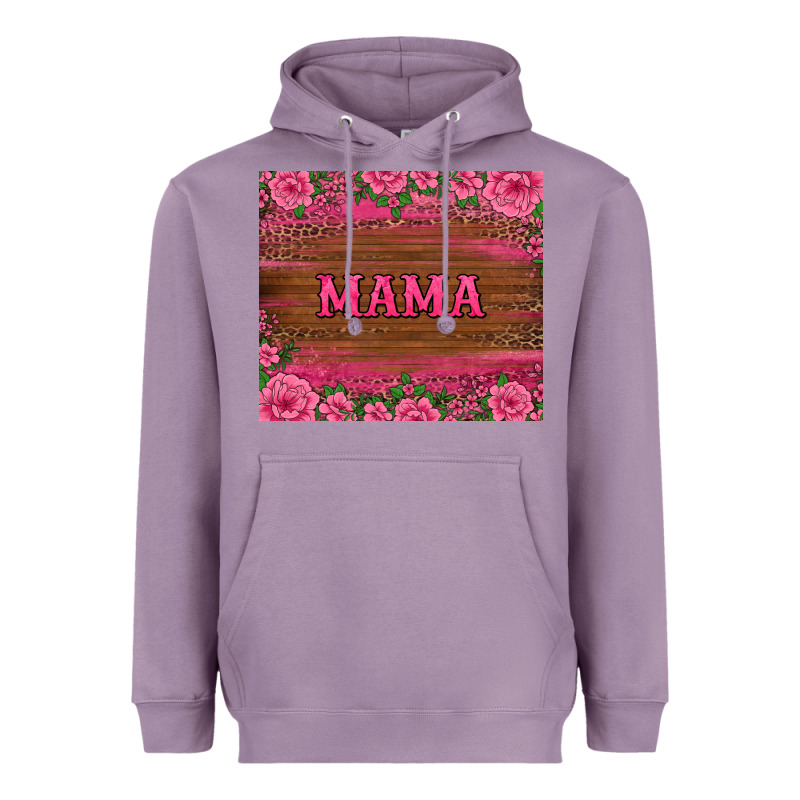 Floral Leopard Mama Tumbler Heavyweight Hoodie by BarkalooDesign | Teevron