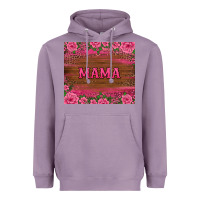 Lavender floral leopard mama tumbler Heavyweight Hoodie - BarkalooDesign