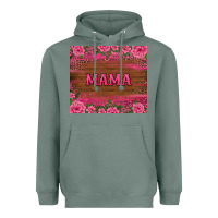 Sage floral leopard mama tumbler Heavyweight Hoodie - BarkalooDesign