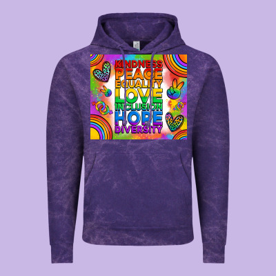 Pride Lgbtq Vintage Hoodie Designed By Ranaportraitstore