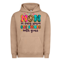 Pigment Burro mom in every season she shines with grace Urban Hoodie - Artiststas
