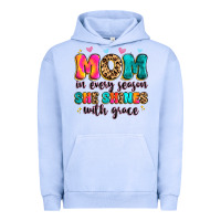 Pigment Grape Ice mom in every season she shines with grace Urban Hoodie - Artiststas