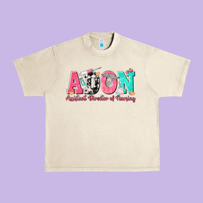 Adon Assistant Director Of Nursing Urban Heavy Tee Designed By Texasbilliewilder