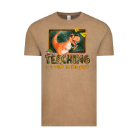Vintage Coffee teaching is a walk in the park Vintage Tee - texasbilliewilder