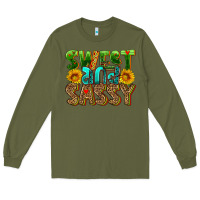 Army Green sweet and sassy Long Sleeve Tee - HRA Design Shop