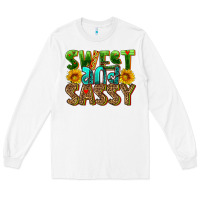 White sweet and sassy Long Sleeve Tee - HRA Design Shop