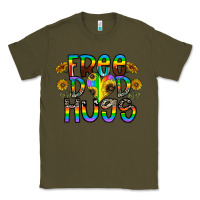Army Green free dad hugs Classic Tee - CowhideDigitalArt