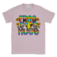 Lilac free dad hugs Classic Tee - CowhideDigitalArt